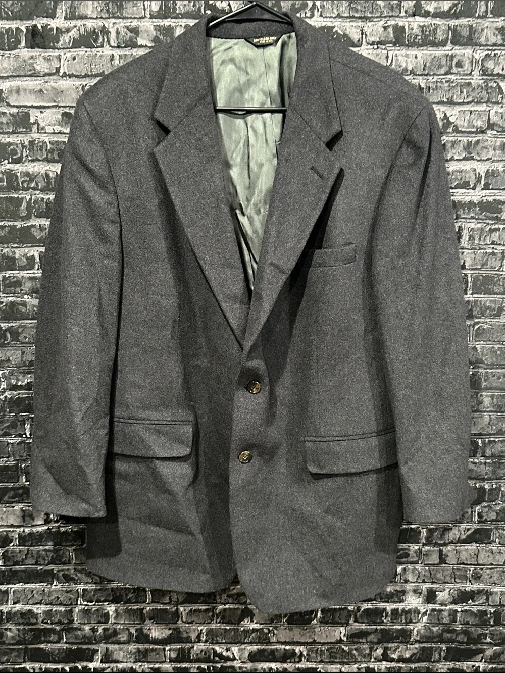 Joseph & Lyman Charcoal Grey 100% Cashmere Blazer Coat!